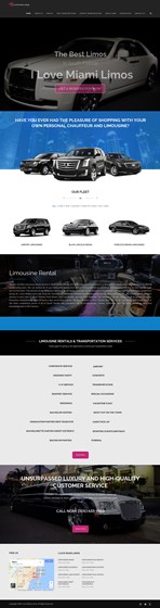 Limousine Rental: I Love Miami Limos