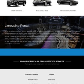 Limousine Rental: I Love Miami Limos